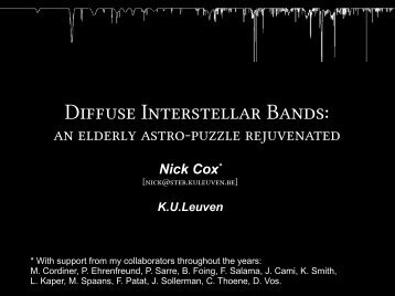 Diffuse Interstellar Bands: