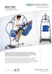 Download Arjo Maxi Twin Features - Disability Hoist Hire