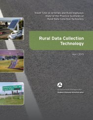 Rural Data Collection Technology - FHWA Operations - U.S. ...