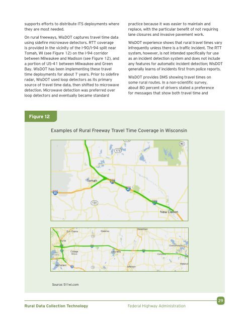 Rural Data Collection Technology - FHWA Operations - U.S. ...