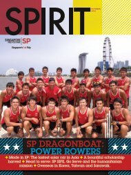 SP DRAGONBOAT: POWER ROWERS - Singapore Polytechnic