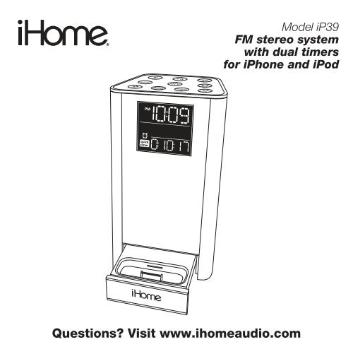 Ihome Under Cabinet Kitchen System Ih36 For Ipod For Sale Online