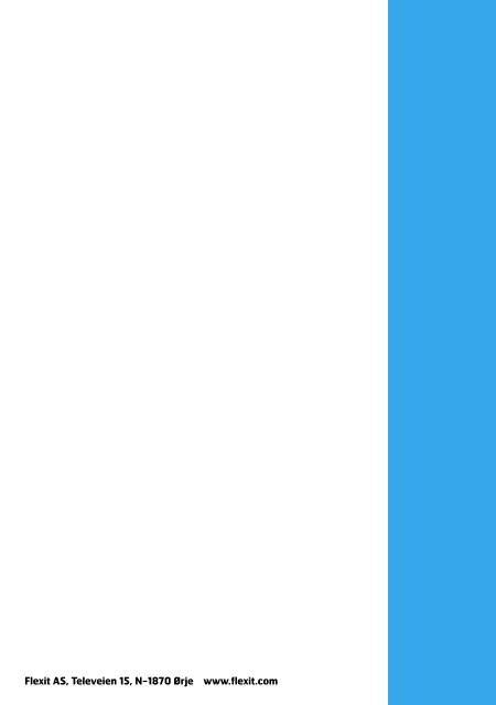 Monteringsveiledning - Flexit