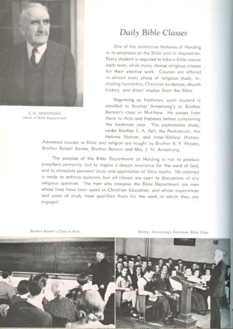 download entire yearbook - Harding University Digital Archives