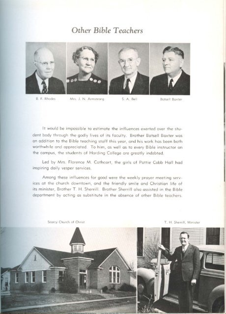 download entire yearbook - Harding University Digital Archives