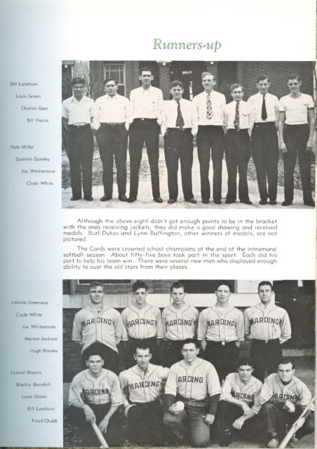 download entire yearbook - Harding University Digital Archives