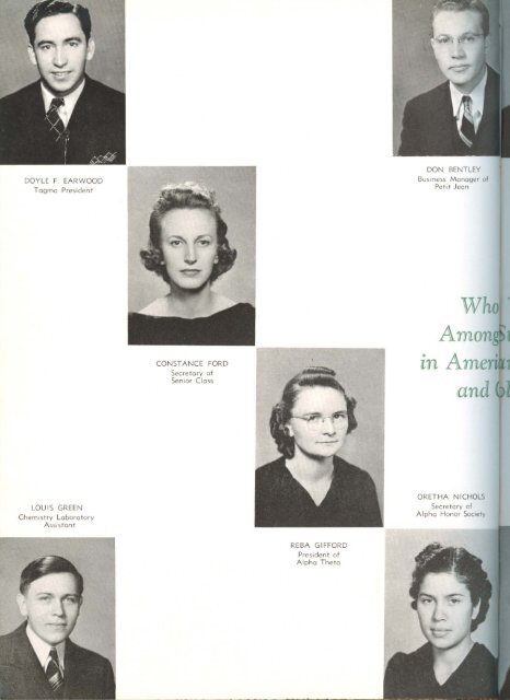 download entire yearbook - Harding University Digital Archives