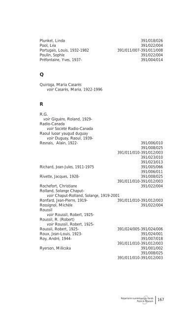 RÃ©pertoire numÃ©rique du fonds Patrick-Straram - BibliothÃ¨que et ...