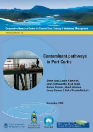 Contaminant pathways in Port Curtis: Final report - OzCoasts