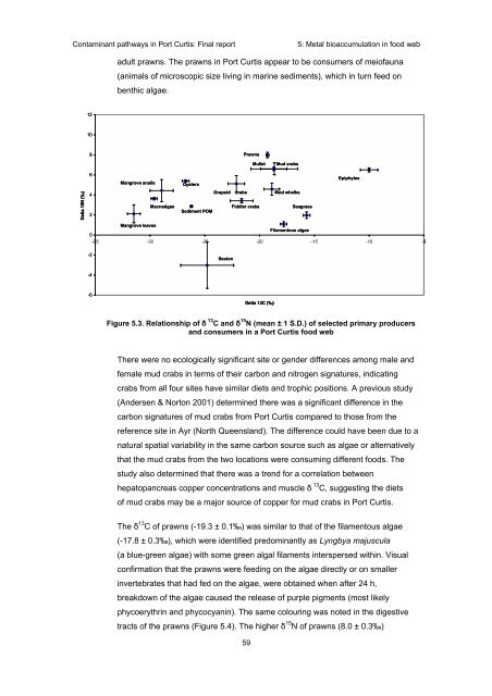 Contaminant pathways in Port Curtis: Final report - OzCoasts