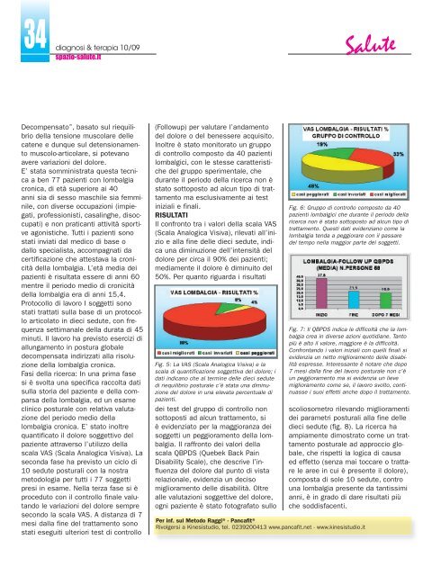 intolleranze alimentari - zona lombare - speciale SLA - Diagnosi e ...