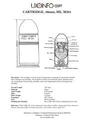 CARTRIDGE, 40mm, HE, M381