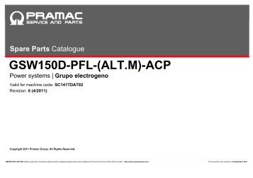 Catalogue GSW150D-PFL-(ALT.M)-ACP - SimmaRent