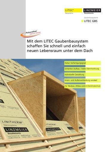 LITEC GBS Gaubenbausystem - Linzmeier Bauelemente GmbH