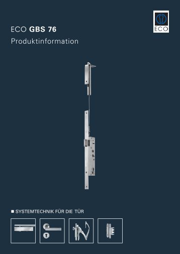 ECO GBS 76 Produktinformation - ECO-Schulte