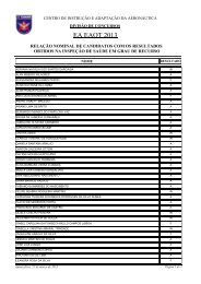 RelaÃ§Ã£o Nominal de Candidatos com os resultados obtidos ... - CIAAR