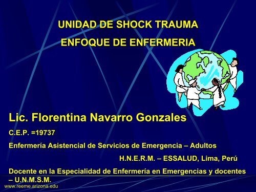 Unidad de Shock - Reeme.arizona.edu