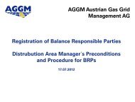 AGGM Pfalzmann Requirements - Gas Connect Austria