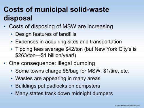 Municipal Solid Waste