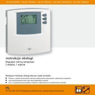 Sterownik solarny TR0301 - Metalteres