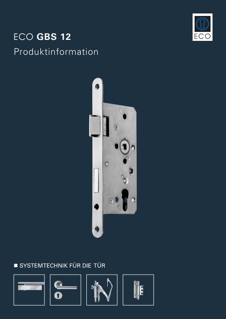 ECO GBS 12 Produktinformation - ECO-Schulte