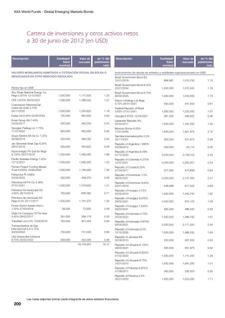 Informe semestral (pdf) - Cajastur