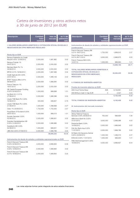 Informe semestral (pdf) - Cajastur