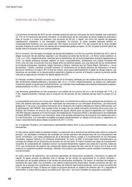 Informe semestral (pdf) - Cajastur