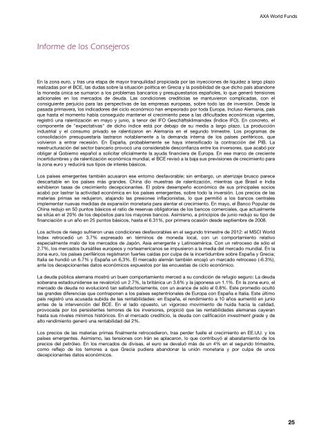 Informe semestral (pdf) - Cajastur