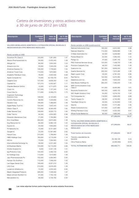 Informe semestral (pdf) - Cajastur