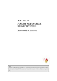 Medewerker brandpreventie portfolio.pdf - Brandweer Nederland