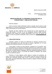 Circular de FERE sobre el VI Convenio Colectivo sobre la ...