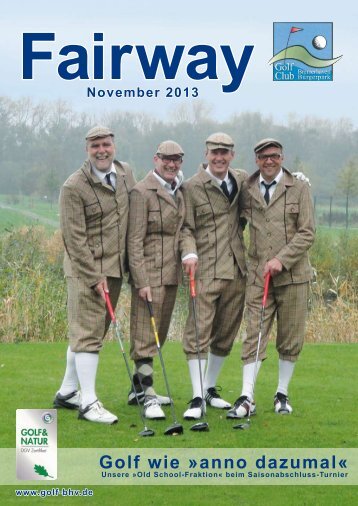 Fairway November 2013 - Golfclub Bremerhaven