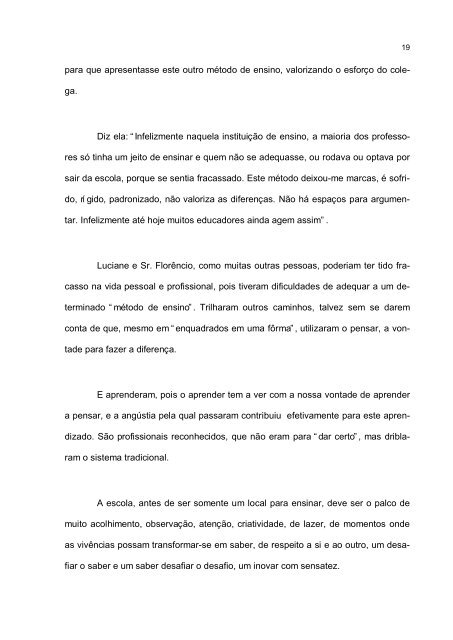 O aprender a pensar na diferenÃ§a - Eliane Caldas - Faders