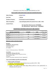 CATALOGUE: TATA STEEL/ LP/ WIRE RODS INDORE/ JULY 2013 ...