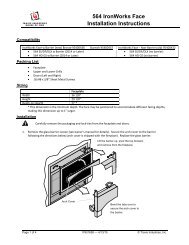 564 IronWorks Face Installation Instructions (SKU 95400432) - Lopi