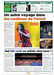 Les coulisses de Forest National - L'avenir