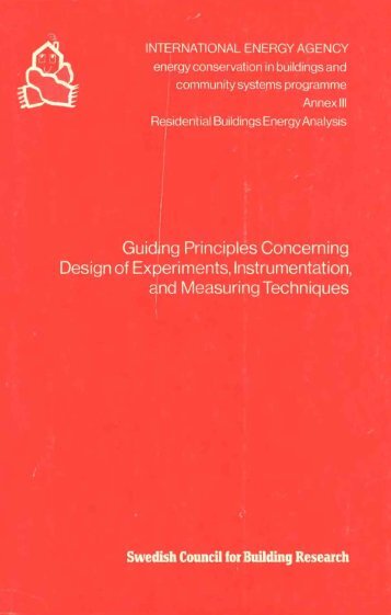 Guiding Principles Concerning Design - Ecbcs