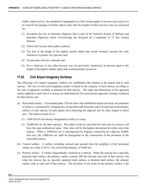 Brown Field Municipal Airport Land Use Compatibility Plan