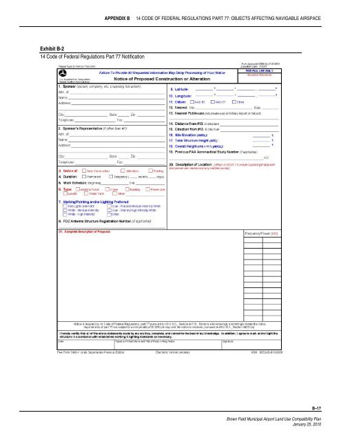 Brown Field Municipal Airport Land Use Compatibility Plan