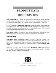 RUST VETO 4295 - Quality Tools & Services, Inc.