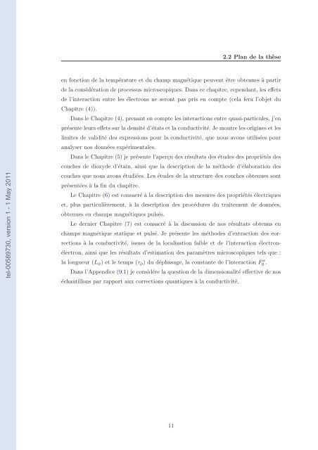 Couches minces d'oxyde d'Ã©tain: la localisation faible et les effets de ...