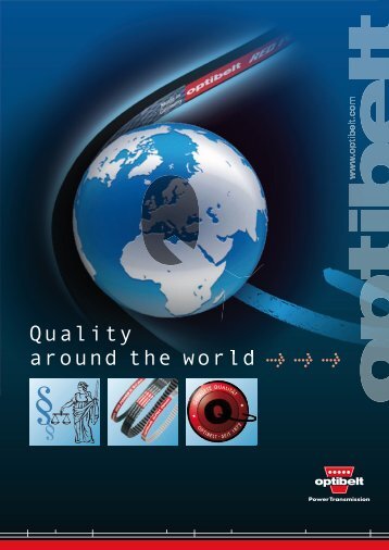 Quality around the world > > > - Optibelt