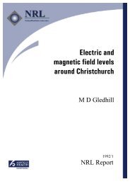 Electric and magnetic field levels around Christchurch (PDF - 300 kB)