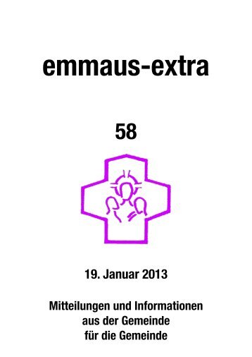 19. Januar 2013 - Die Christengemeinschaft