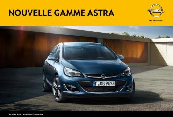 Nouvelle gamme astra - Opel