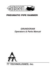 Grundoram Manual (PDF 1.7MB) - TT Technologies Inc.