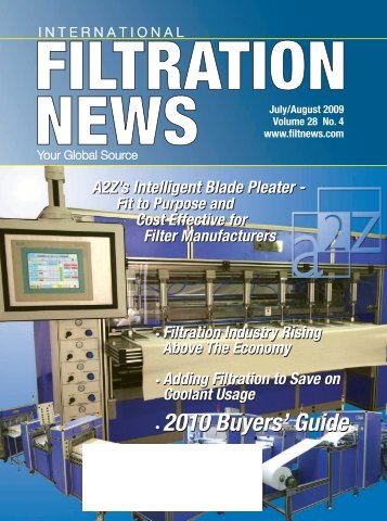 2010 Buyers' Guide â¢ 2010 Buyers' Guide - Filtration News