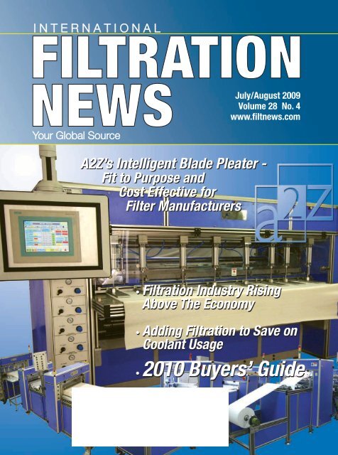 2010 Buyers' Guide â¢ 2010 Buyers' Guide - Filtration News