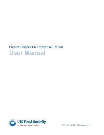 Picture Perfect 4.6 Enterprise Edition User Manual - UTCFS Global ...
